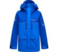 Peak Performance - Giacca in GORE-TEX® con fodera rimovibile Polartec® - M 40Y R&D Long Gore-Tex Jacket Ice Peak Blue Island Blue - Taglia M