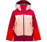 Peak Performance - Giacca leggera in GORE-TEX - W Vislight Gore-Tex C-Knit 3L Jacket Tech Burgundy Peach Fuzz per Donne - Taglia L - rosso