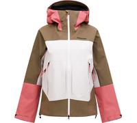 Peak Performance - Giacca leggera in GORE-TEX - W Vislight Gore-Tex C-Knit Jacket Terrain Tan Frosted Blossom - Taglia S - Marrone