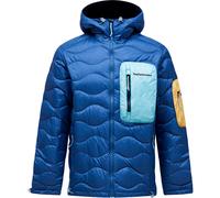 Peak Performance Helium Utility Down Hood Jacket Men Summit Sky Xl