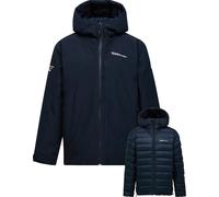Peak Performance - Giacca reversibile impermeabile, edizione speciale 40 anni - M 40Y Frost Reversible Down Jacket Black - Taglia L - Nero