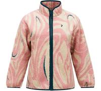 Peak Performance Graphic Pile Jacket Women Topo Swirl L
