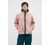 Peak Performance Graphic Pile Jacket Women Topo Swirl L