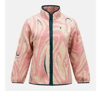 Peak Performance Graphic Pile Jacket Women Topo Swirl M