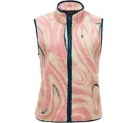 Peak Performance - Pile senza maniche sherpa - W Graphic Pile Vest Topo Swirl per Donne - Taglia M - Rosa