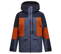 Peak Performance Gravity Gore-Tex 3L M - giacca da sci - uomo M Blue/Orange man Gore-Tex,Recco,Pfc-Free