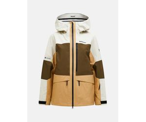Peak Performance Gravity Gore-tex 3l Shell Jacket Women Sierra Sand M