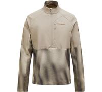 Peak Performance - Haut semi-zippé ultrapolyvalent - M Aop Freelight Alpha Half Zip 342 Ray - Taglia L - Beige