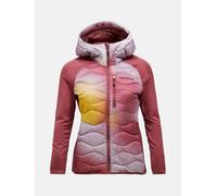 Peak Performance Helium Aop Down Hybrid Hood Women Aop M