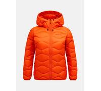 Peak Performance Helium Down Hood Jacket Women Solar Burst Xs