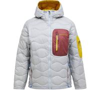 PEAK PERFORMANCE Helium Utility Down Hoo - Uomo - Grigio / Marrone - Taglia S- modello 2026