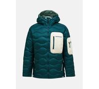 Peak Performance Helium Utility Down Hood Jacket Men Ponderosa Pine L