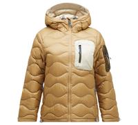 Peak Performance Helium Utility Down Hood W - giacca piumino - donna Light Brown S