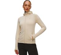 Peak Performance Layer Rider Essentials Cappuccio con zip, crema
