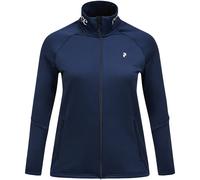 Peak Performance Rider Essentials Midlayer Zip Jacket Women Blue Shadow S