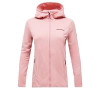 Peak Performance Light Zip Hood Women Warm Blush S
