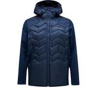 Peak Performance - Piumino da uomo isolante e versatile - M Elevate Liner Hybrid Hood Jacket Blue Shadow per Uomo in Poliestere Riciclato - Taglia M - Blu navy