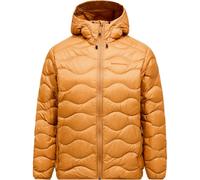 Peak Performance Helium Down Hood Jacket Men Sierra Sand L