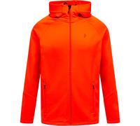 PEAK PERFORMANCE M Rider Essentials Zip Hood - Uomo - Arancione / Rosso - Taglia L- modello 2026