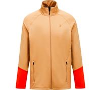PEAK PERFORMANCE M Rider Essentials Zip Jacket - Uomo - Marrone / Arancione / Rosso - Taglia XL- modello 2026