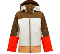 PEAK PERFORMANCE M Vislight Gore-tex C-knitt - Uomo - Marrone / Grigio / Rosso - Taglia S- modello 2026