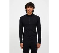 Peak Performance Magic Half Zip Wool-blend Baselayer Men Black 2xl