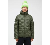 Peak Performance Men Helium Utility Down Hood Jacket Pine Needle Xl