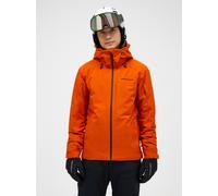 Peak Performance Men Maroon 2l Insulated Shell Jacket Gold Flame S