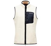 Peak Performance - Naturerush Pile Vest - Gilet in pile S bianco