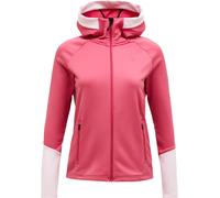 Peak Performance - Pile a asciugatura rapida - W Rider Essentials Zip Hoodie Mountain Blush Frosted Blossom - Taglia XS - Rosa