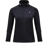 Peak Performance - Pile a rapida asciugatura - W Rider Essentials Zip Jacket Black per Donne - Taglia M - Nero