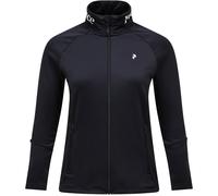 Peak Performance - Pile a rapida asciugatura - W Rider Essentials Zip Jacket Black per Donne - Taglia XS - Nero