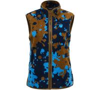 Peak Performance - Pile caldo per donna - W Graphic Pile Vest Frosty Haze per Donne - Taglia L - Blu