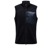 Peak Performance - Pile Vest - Gilet in pile M nero