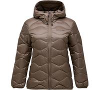 Peak Performance Helium Down Hood Jacket Women Terrain Tan S
