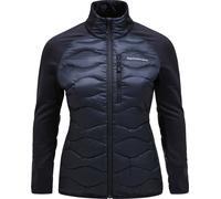 Peak Performance - Piumino da donna - W Helium Hybrid Down Jacket Black per Donne in Pelle - Taglia M - Nero