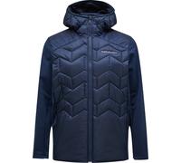 Peak Performance - Piumino da uomo isolante e versatile - M Elevate Liner Hybrid Hood Jacket Blue Shadow per Uomo in Poliestere Riciclato - Taglia M - Blu navy