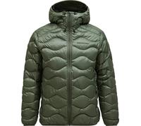 Peak Performance Men Helium Down Hood Jacket Pine Needle S