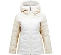 Peak Performance - Piumino donna - W Silverchute Helium Down Jacket Sand Fog Off White per Donne - Taglia L - Bianco