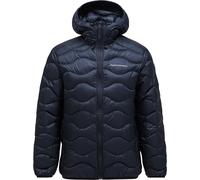 Peak Performance - Piumino in piuma - M Helium Down Hood Jacket Black per Uomo in Pelle - Taglia M - Nero