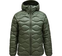 Peak Performance Helium Down Hood Jacket Men Pine Needle M
