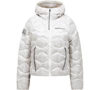 Peak Performance - Piumino leggero con cappuccio e comprimibile - W 40Y Helium Down Jacket Offwhite in Pelle - Taglia S - Bianco