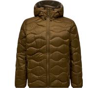 Peak Performance - Piumino - M Helium Down Hood Jacket Meadow Moss Avid Beige per Uomo in Pelle - Taglia L - Marrone