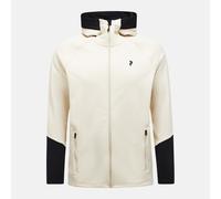 Peak Performance Rider Essentials Midlayer Zip Hood Men Sand Fog / Black M