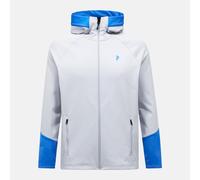 Peak Performance Rider Essentials Midlayer Zip Hood Men Summit Smoke Xl