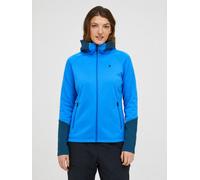 Peak Performance Rider Essentials Midlayer Zip Hood Women Azure Ascent L