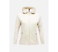 Peak Performance Rider Essentials Midlayer Zip Hood Women Sand Fog M