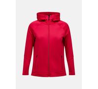 Peak Performance Rider Essentials Midlayer Zip Hood Women Tech Burgundy Xl