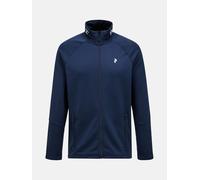 Peak Performance Rider Essentials Midlayer Zip Jacket Men Blue Shadow S
