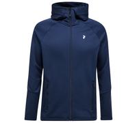 Peak Performance Rider Essentials Midlayer Zip Hood Men Blue Shadow 2xl
